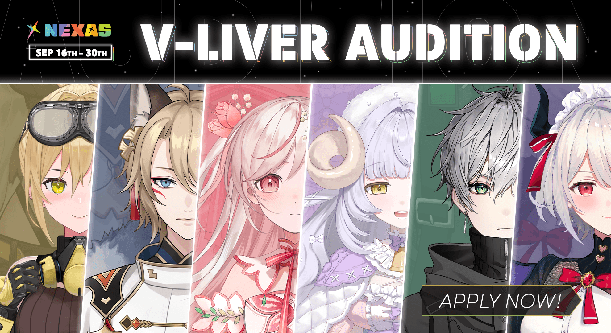 NEXAS Opens Ready-Made V-liver Auditions